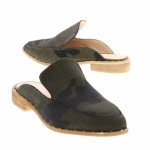 NIB VERY VOLATILE Hair Calf Slip On Mule